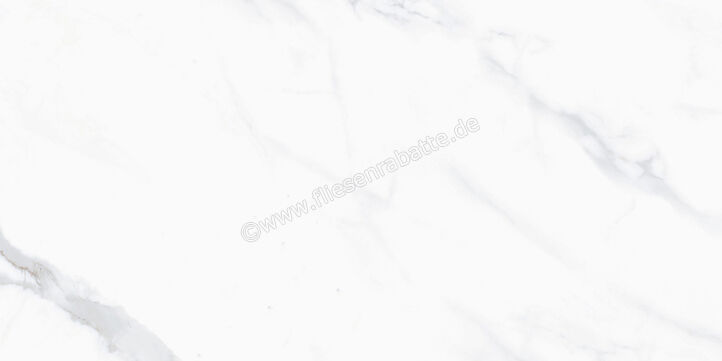  Sant Agostino Themar Statuario Venato 30x60 cm Bodenfliese / Wandfliese Glänzend Eben Krystal CSASTVEK30 | 659677