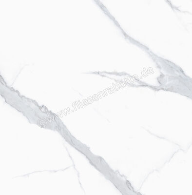  Sant Agostino Themar Statuario Venato 60x60 cm Bodenfliese / Wandfliese Matt Eben Naturale CSASTVEN60 | 659689