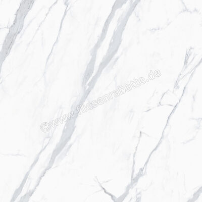  Sant Agostino Themar Statuario Venato 120x120 cm Bodenfliese / Wandfliese Glänzend Eben Krystal CSASVK1212 | 659752
