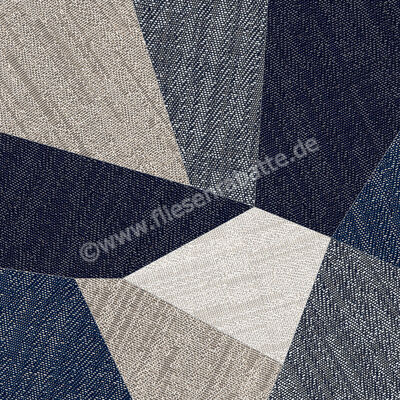  Sant Agostino Digitalart Blue 60x60 cm Bodenfliese / Wandfliese Mix Matt Strukturiert Naturale CSADIAMX60 | 660040