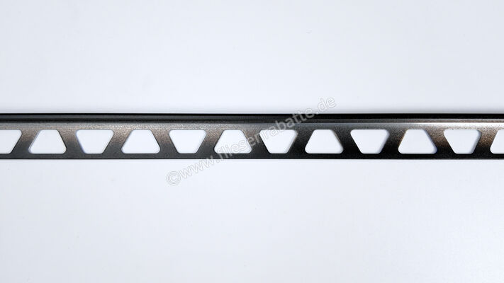 Schlüter Systems JOLLY-AC Abschlussprofil Aluminium MGS - Graphitschwarz matt H&ouml;he: 10 mm L&auml;nge: 3 m J100MGS/300 | 660202