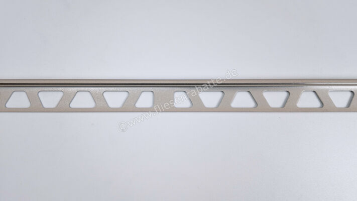 Schlüter Systems JOLLY-TSI Abschlussprofil Aluminium TSI - strukturbeschichtet elfenbein H&ouml;he: 10 mm L&auml;nge: 3 m J100TSI/300 | 660211