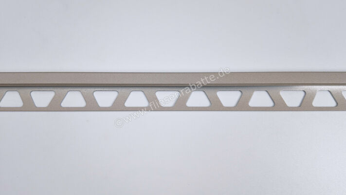  Schlüter Systems QUADEC-TSC Abschlussprofil Aluminium TSC - Aluminium strukturbeschichtet creme H&ouml;he: 10 mm L&auml;nge: 2,50 m Q100TSC | 660244