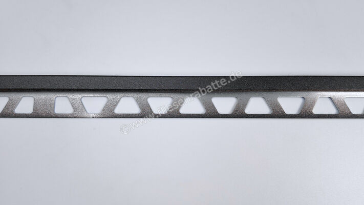  Schlüter Systems QUADEC-TSLA Abschlussprofil Aluminium TSLA - Aluminium strukturbeschichtet hellanthrazit H&ouml;he: 11 mm L&auml;nge: 3 m Q110TSLA/300 | 660265