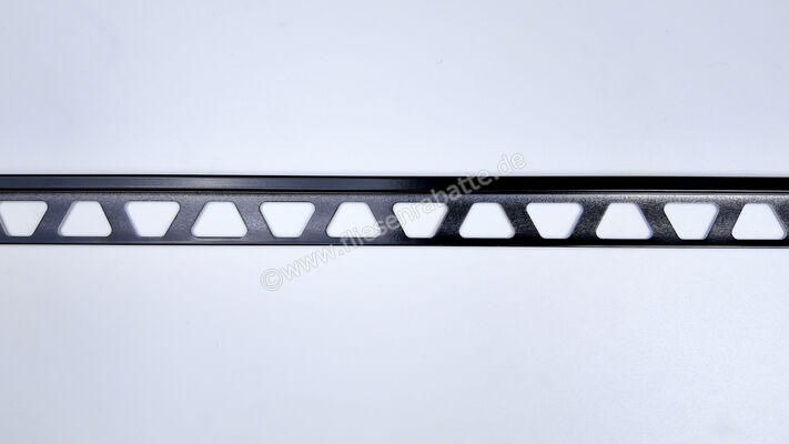  Schlüter Systems QUADEC-AC Abschlussprofil Aluminium GS - Graphitschwarz H&ouml;he: 6 mm L&auml;nge: 2,50 m Q60GS | 660271