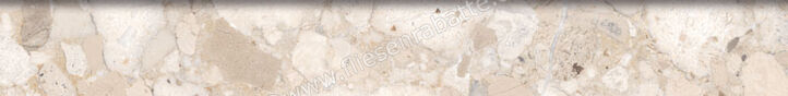  Sant Agostino Venistone Beige 7.3x60 cm Sockel Matt Eben Naturale CSABVEBE60 | 661411