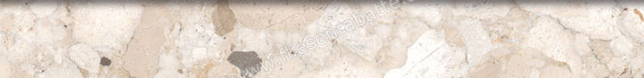 Sant Agostino Venistone Beige 7.3x60 cm Sockel Glänzend Eben Krystal CSABVEBK60 | 661456