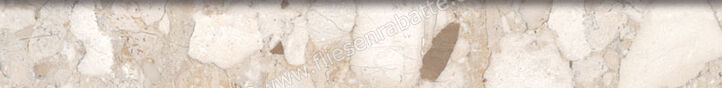  Sant Agostino Venistone Beige 7.3x60 cm Sockel Glänzend Eben Krystal CSABVEBK60 | 661465
