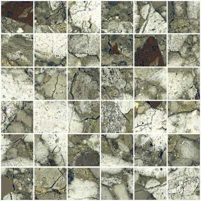  Sant Agostino Venistone Emerald 30x30 cm Mosaik 5x5 Glänzend Eben Krystal CSAMVEEK30 | 662140