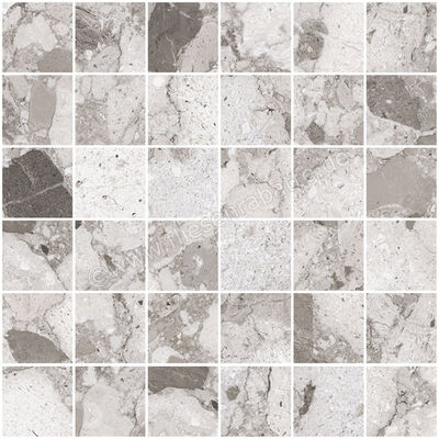  Sant Agostino Venistone Grey 30x30 cm Mosaik 5x5 Matt Eben Naturale CSAMVEGY30 | 662200