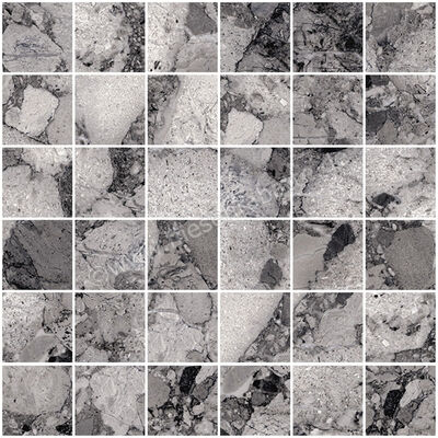  Sant Agostino Venistone Dark 30x30 cm Mosaik 5x5 Glänzend Eben Krystal CSAMVEKK30 | 662254