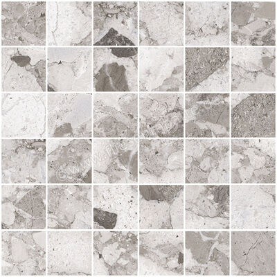  Sant Agostino Venistone Grey 30x30 cm Mosaik 5x5 Glänzend Eben Krystal CSAMVEYK30 | 662302
