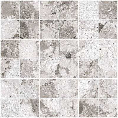  Sant Agostino Venistone Grey 30x30 cm Mosaik 5x5 Glänzend Eben Krystal CSAMVEYK30 | 662308
