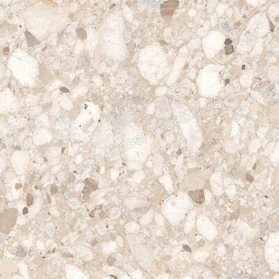  Sant Agostino Venistone Beige 120x120 cm Bodenfliese / Wandfliese Glänzend Eben Krystal CSAVBK1212 | 662389