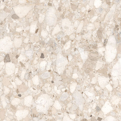  Sant Agostino Venistone Beige 120x120 cm Bodenfliese / Wandfliese Glänzend Eben Krystal CSAVBK1212 | 662401