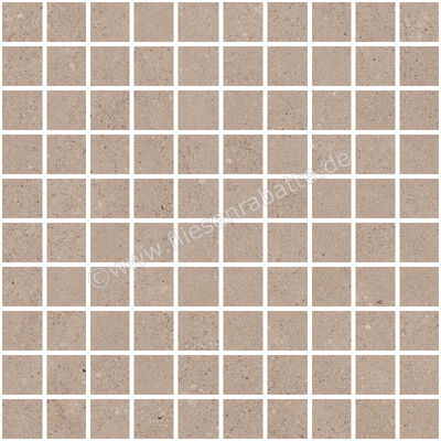  Sant Agostino Silkystone Taupe 30x30 cm Mosaik Matt Eben Naturale CSAMSLTA30 | 664000