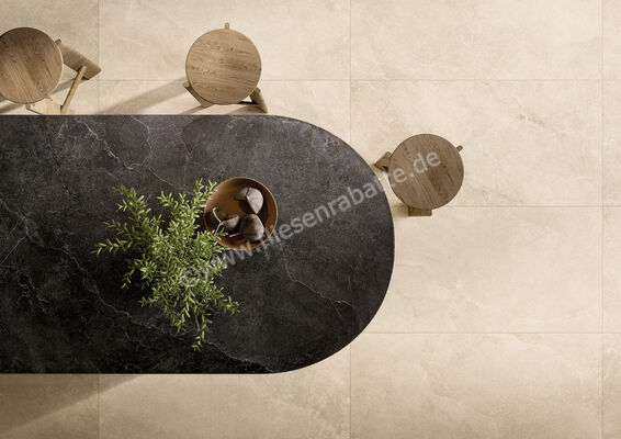  La Fabbrica Ava Noble Stone Beige 60x120 cm Bodenfliese / Wandfliese 3D Satin Matt Eben 3D Satin 199023 | 664660