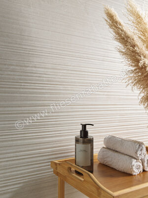  La Fabbrica Ava Noble Stone White 60x120 cm Wandfliese 3D Stripes Matt Strukturiert Naturale 199031 | 664669