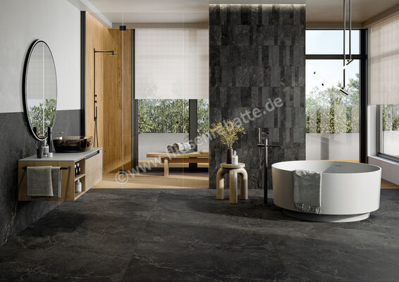  La Fabbrica Ava Noble Stone Dark 100x100 cm Bodenfliese / Wandfliese Matt Eben Naturale 199074 | 664717