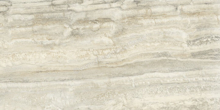  Sant Agostino Invictus Beige 60x120 cm Bodenfliese / Wandfliese Glänzend Eben Krystal CSAINVBK12 | 665146