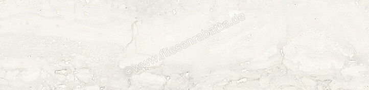  Sant Agostino Invictus White 7.3x29.6 cm Bodenfliese / Wandfliese Glänzend Eben Krystal CSAINWK730 | 665548