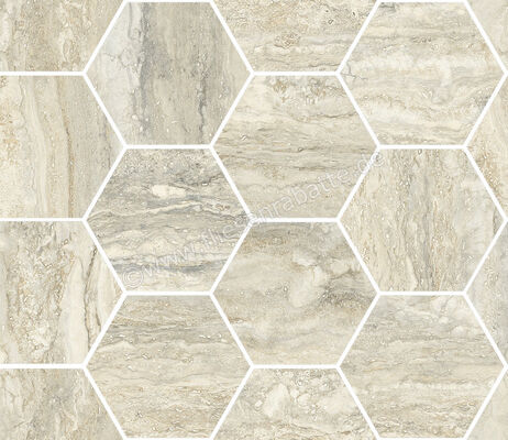  Sant Agostino Invictus Beige 30x34.5 cm Mosaik Maxi Class Glänzend Eben Krystal CSAMCIBK34 | 665572