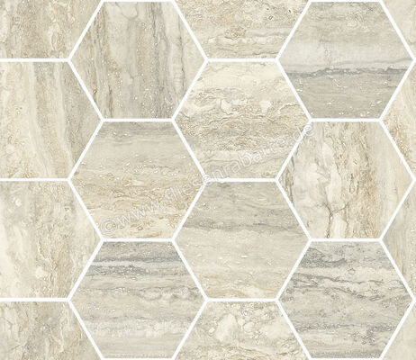  Sant Agostino Invictus Beige 30x34.5 cm Mosaik Maxi Class Glänzend Eben Krystal CSAMCIBK34 | 665578