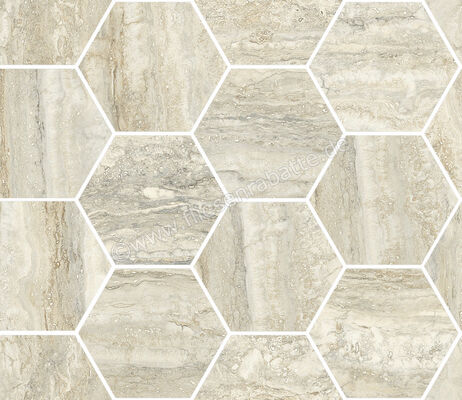  Sant Agostino Invictus Beige 30x34.5 cm Mosaik Maxi Class Glänzend Eben Krystal CSAMCIBK34 | 665581