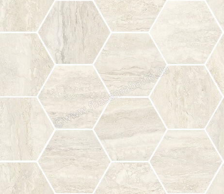  Sant Agostino Invictus Ivory 30x34.5 cm Mosaik Maxi Class Glänzend Eben Krystal CSAMCIIK34 | 665590