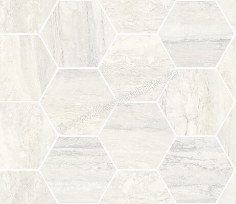  Sant Agostino Invictus White 30x34.5 cm Mosaik Maxi Class Glänzend Eben Krystal CSAMCIWK34 | 665623