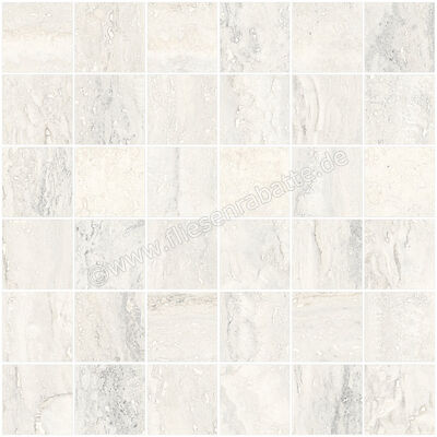  Sant Agostino Invictus White 30x30 cm Mosaik 5x5 Matt Eben Naturale CSAMINWH30 | 665677