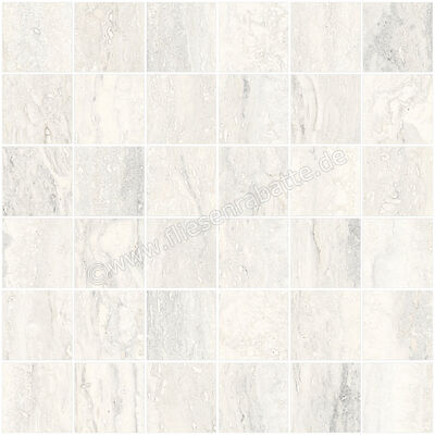  Sant Agostino Invictus White 30x30 cm Mosaik 5x5 Matt Eben Naturale CSAMINWH30 | 665683