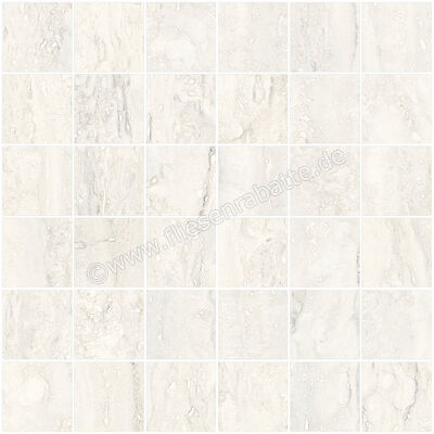  Sant Agostino Invictus White 30x30 cm Mosaik 5x5 Matt Eben Naturale CSAMINWH30 | 665686