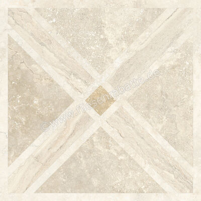  Sant Agostino Invictus Cross Beige 60x60 cm Bodenfliese / Wandfliese Deco Eben Krystal CSAICDEK60 | 665704