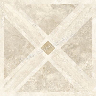  Sant Agostino Invictus Cross Beige 60x60 cm Bodenfliese / Wandfliese Deco Eben Krystal CSAICDEK60 | 665710