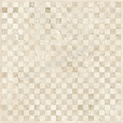  Sant Agostino Invictus Cross Beige 60x60 cm Bodenfliese / Wandfliese Mix Warm Eben Krystal CSAICMWK60 | 665749
