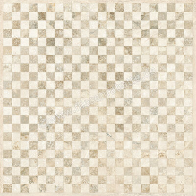  Sant Agostino Invictus Cross Beige 60x60 cm Bodenfliese / Wandfliese Mix Warm Eben Krystal CSAICMWK60 | 665755