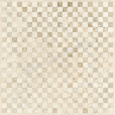  Sant Agostino Invictus Cross Beige 60x60 cm Bodenfliese / Wandfliese Mix Warm Eben Krystal CSAICMWK60 | 665761