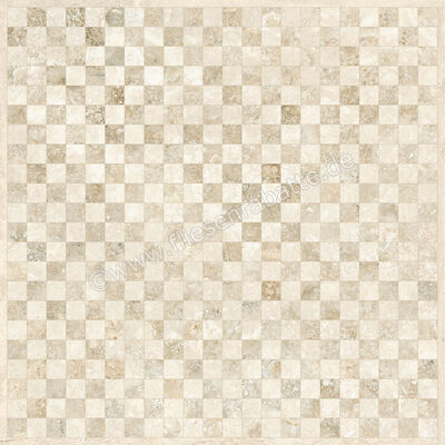  Sant Agostino Invictus Cross Beige 60x60 cm Bodenfliese / Wandfliese Mix Warm Eben Krystal CSAICMWK60 | 665767