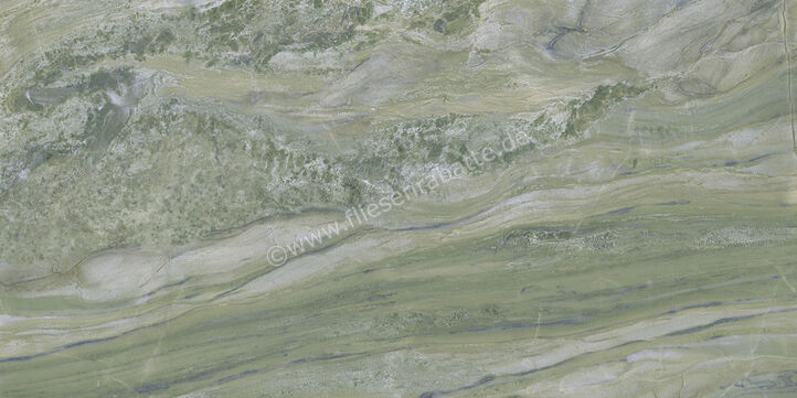  Sant Agostino Paradiso Green 60x120 cm Bodenfliese / Wandfliese Glänzend Eben Krystal CSAPGRK612 | 666823