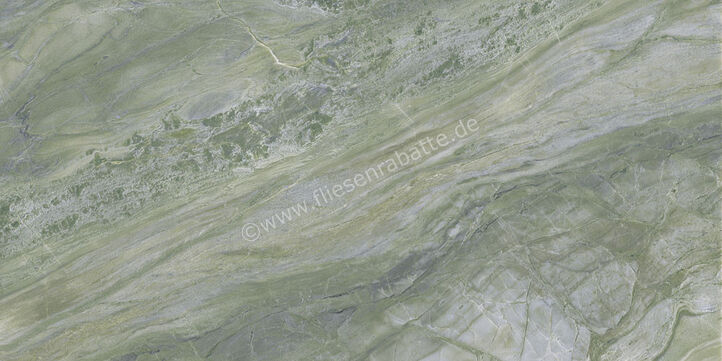  Sant Agostino Paradiso Green 60x120 cm Bodenfliese / Wandfliese Glänzend Eben Krystal CSAPGRK612 | 666832