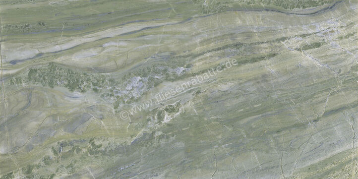  Sant Agostino Paradiso Green 60x120 cm Bodenfliese / Wandfliese Glänzend Eben Krystal CSAPGRK612 | 666841