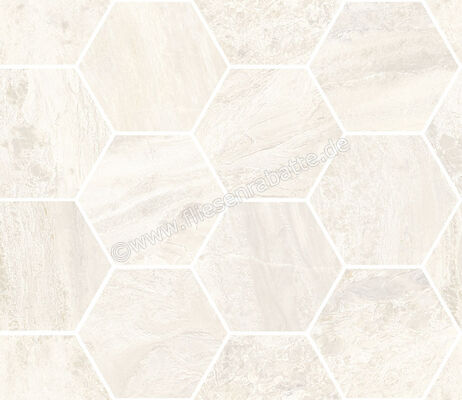  Sant Agostino Paradiso Ivory 30x34.5 cm Mosaik Maxi Class Glänzend Eben Krystal CSAMCPYK34 | 667036