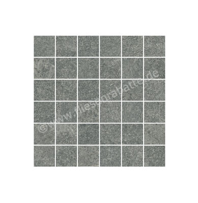 Marca Corona Arkiquartz Graphite 30x30 cm Mosaik 5x5 Matt Strukturiert Naturale J091 | 667396
