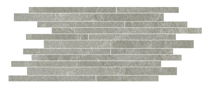  Marca Corona Arkiquartz Titanium 30x60 cm Wandfliese Line Tessere Matt Strukturiert Naturale J100 | 667423