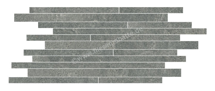  Marca Corona Arkiquartz Graphite 30x60 cm Wandfliese Line Tessere Matt Strukturiert Naturale J101 | 667426