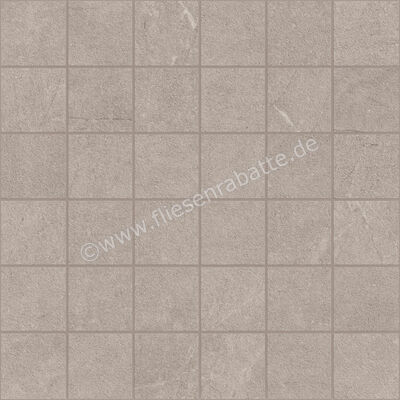  Marca Corona Arkistone Greige 30x30 cm Mosaik Tessere 5x5 Matt Strukturiert Naturale E992 | 667681