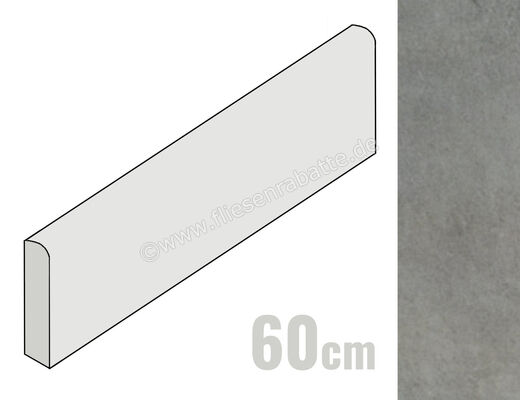  Marca Corona Stage Silver 7.2x60 cm Sockel Matt Eben Naturale E256 | 668569