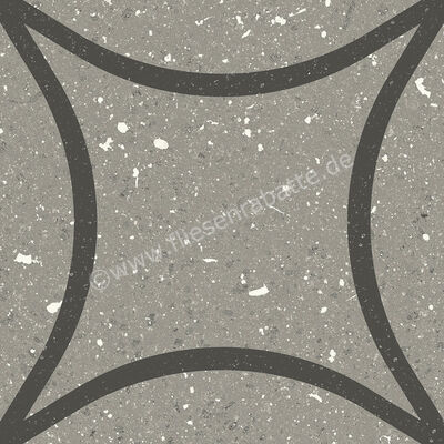  Marca Corona Terrasale Cenere 20x20 cm Bodenfliese / Wandfliese Decori Astro Matt Eben Naturale K250 | 668977