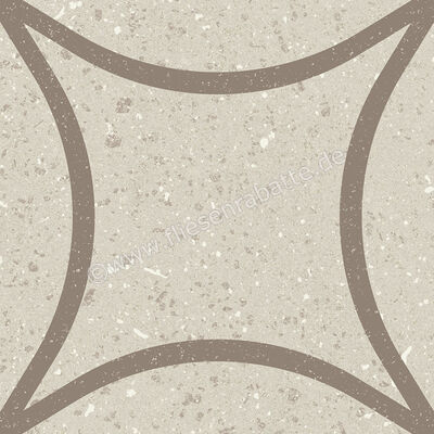  Marca Corona Terrasale Gemma 20x20 cm Bodenfliese / Wandfliese Decori Astro Matt Eben Naturale K251 | 669013